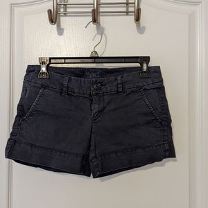American eagle blue khaki shorts